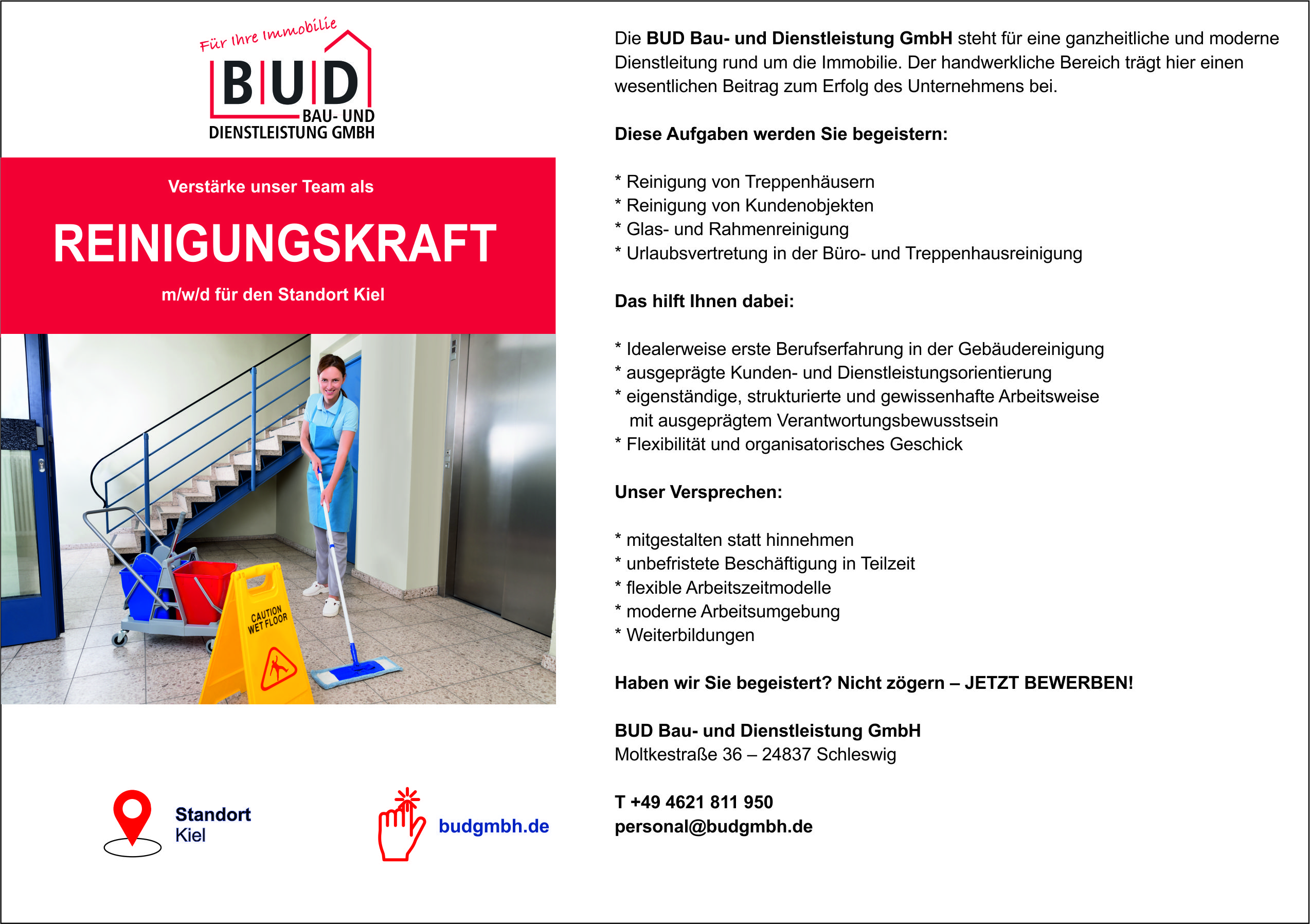 Kommen Sie in unser Team!